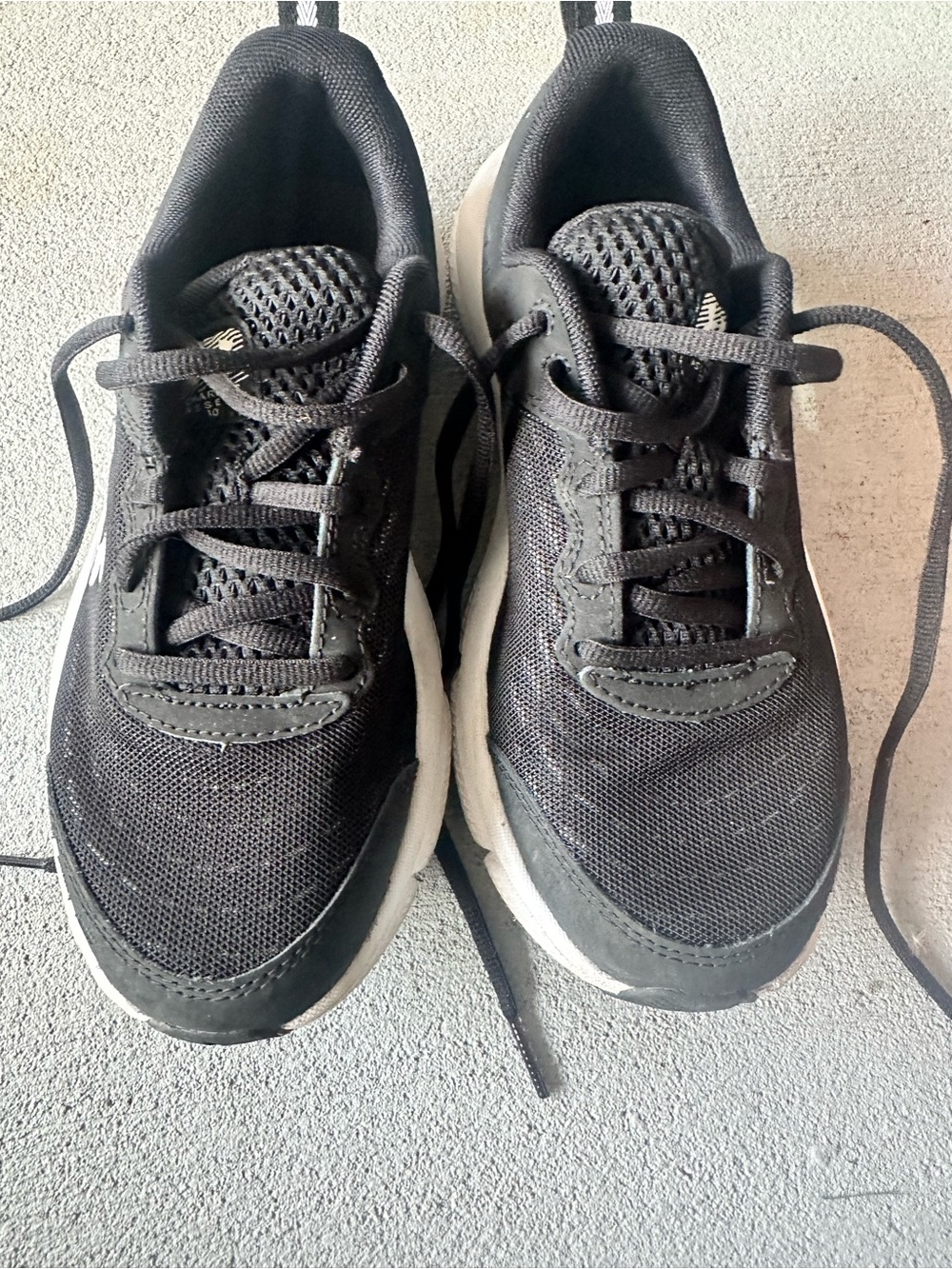Under Armour Black and White Men's Athletic Trainers